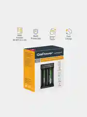 З/У для аккумуляторов GoPower LiCharger 4 Ni-MH/Ni-Cd/Li-ion/IMR Зарядка 2 слота