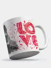 Кружка с рисунком LOVE