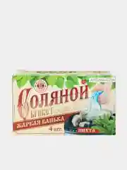 Соляной брикет для бани и сауны "Жаркая банька" 350 гр,4 шт. с ароматом пихты