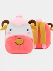 Коралловый меланж плюшевый рюкзак для детей