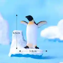 Бежевый миниатюрные фигурки, сувенир, пингвин, 2 шт