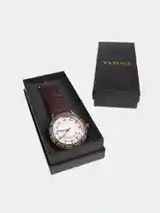 Серый меланж мужские часы Yazole 447, в подарочной коробке