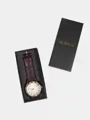 Серый меланж мужские часы Yazole 447, в подарочной коробке
