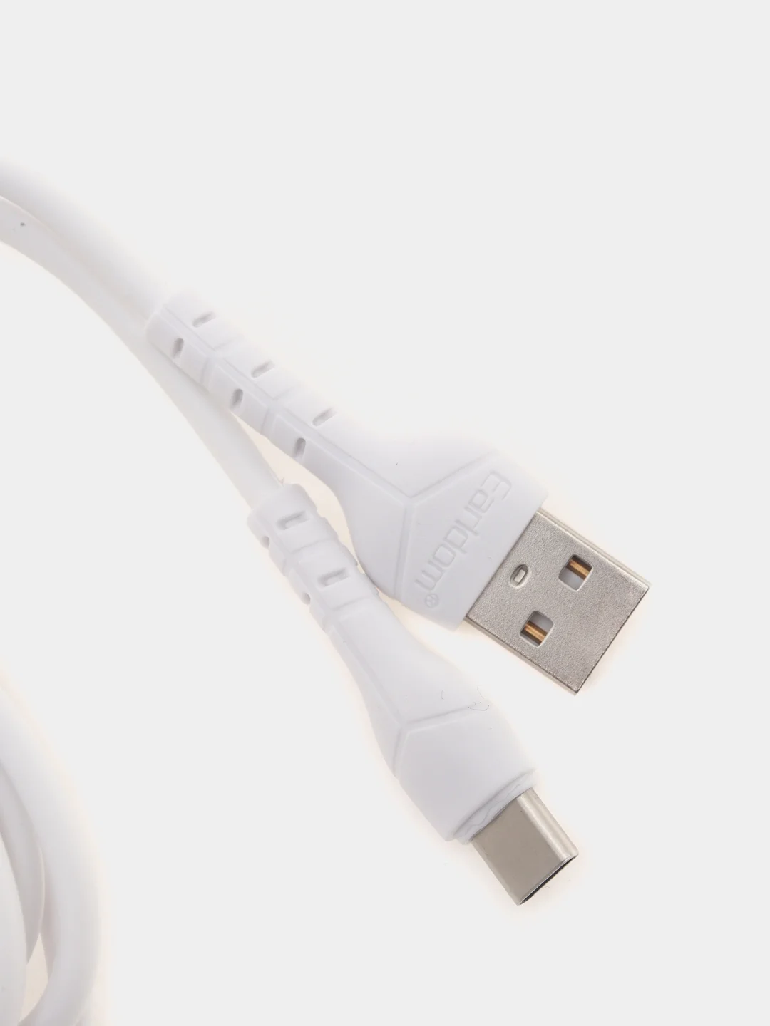 Кабель зарядный Earldom EC-095c на Type-C, 1 метр, 2,4mAh