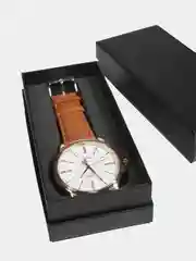 Серый меланж мужские часы Yazole 358