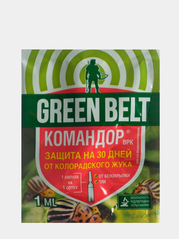 Средство "Командор" от насекомых-вредителей, ампула, 1 мл