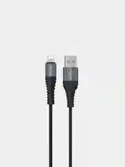 Черный кабель для зарядки и передачи данных Hoco X38 Lighting для Apple (1м), кабель зарядный