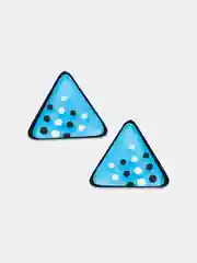 Серьги Девичник мини ручной работы из органического стекла (акрила), ORGALICA