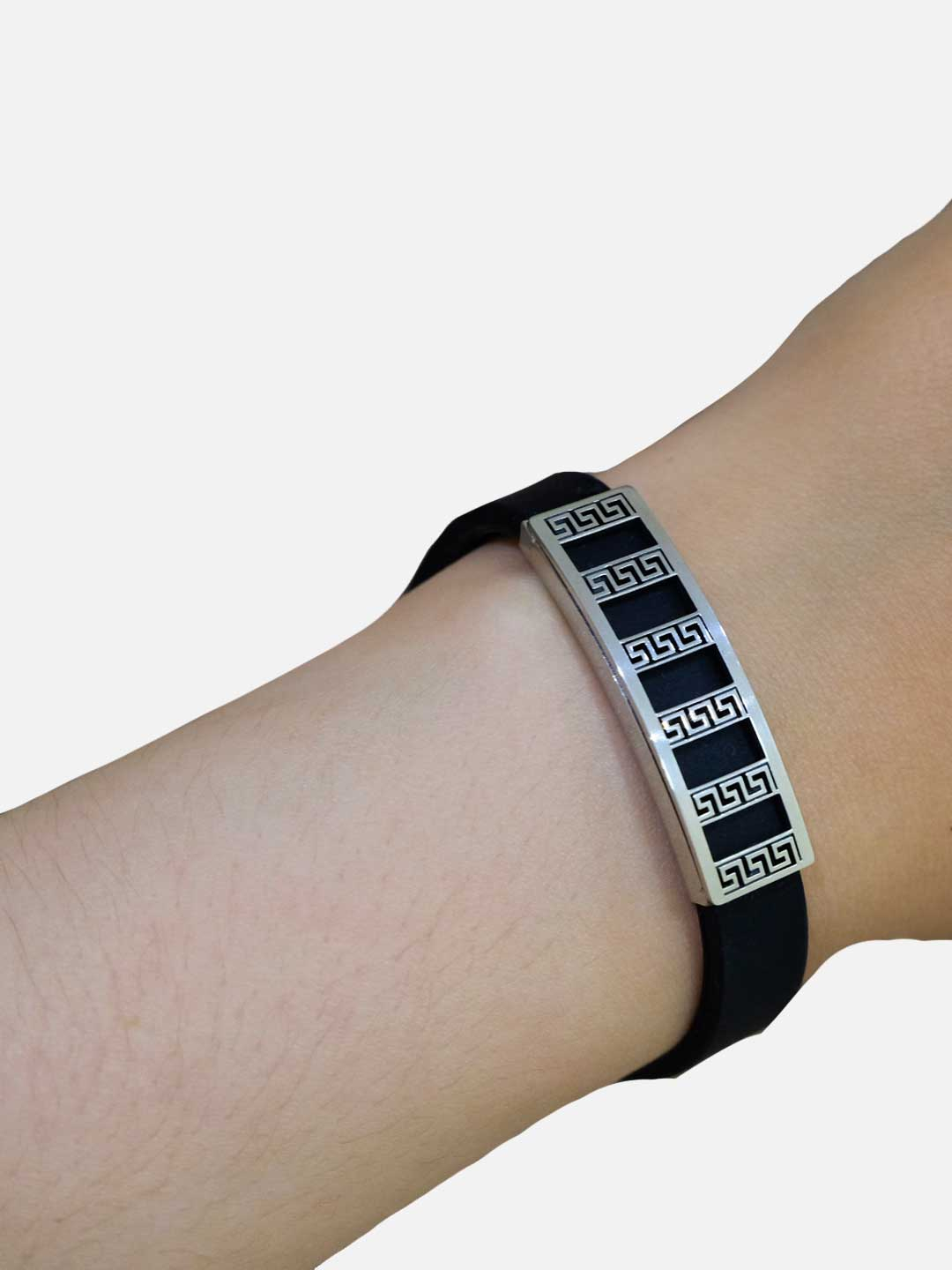 Каучуковый браслет унисекс ручной работы купить по цене 280 ₽ винтернет-магазине KazanExpress