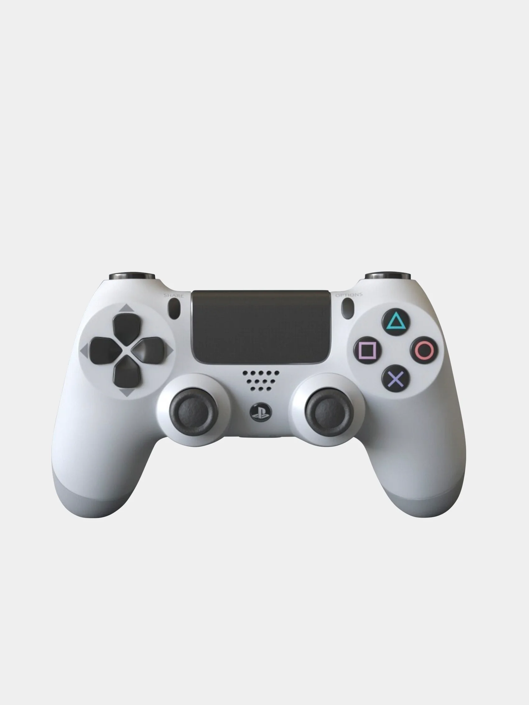 Белый джойстик беспроводной для PS4, PC Controller Wireless Dual Shock 4
