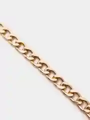 Серебряный цепочка многослойная с монеткой