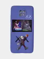 Белый чехол для Xiaomi Redmi Note 9T с картинкой / рисунком
