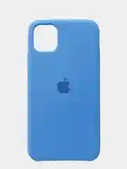 Синий меланж чехол Silicone Case для iPhone 11 Pro