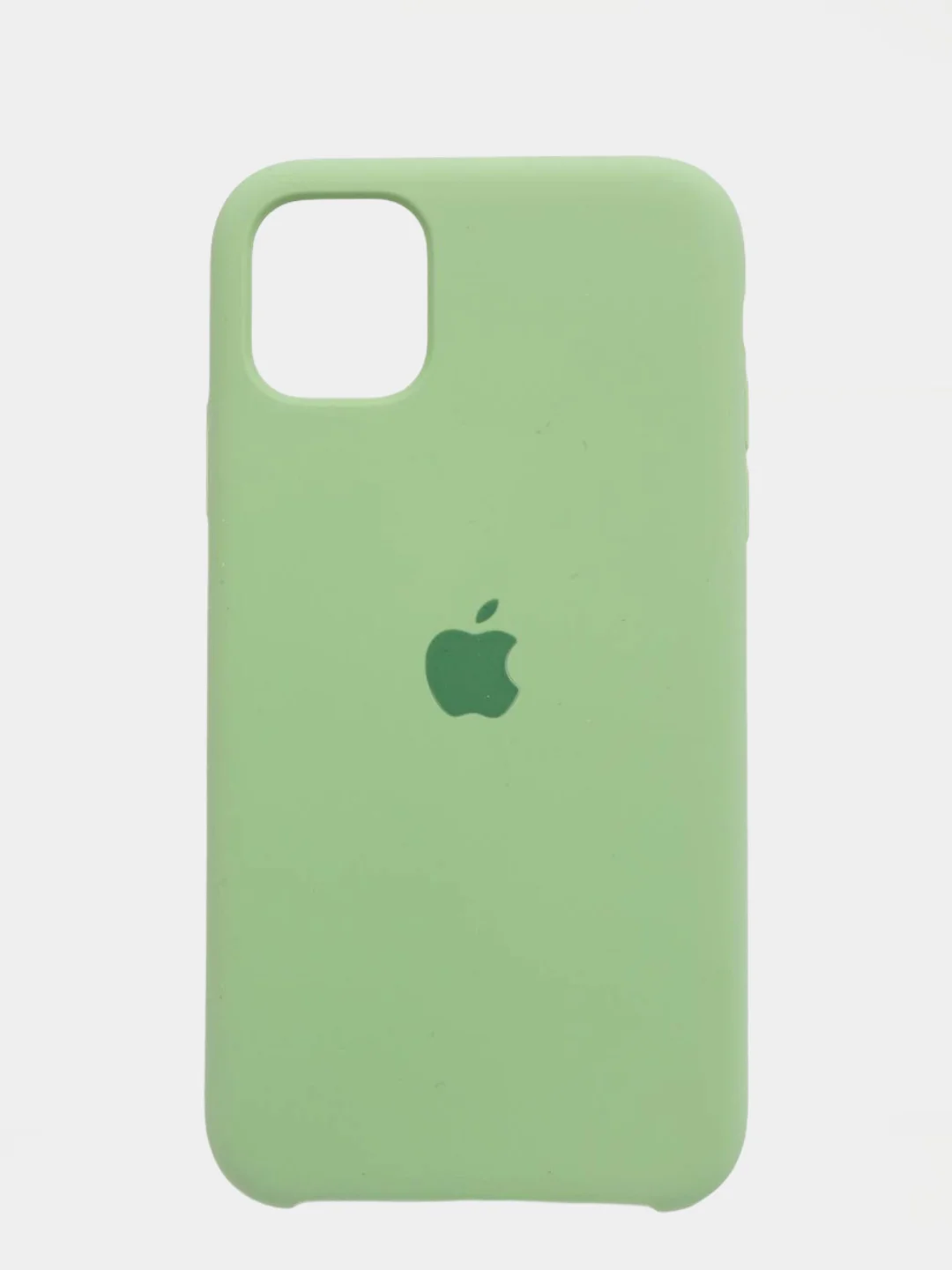 Оливковый чехол Silicone Case для iPhone 11