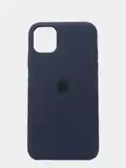 Темно-синий чехол Silicone Case для iPhone 11