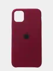 Багровый чехол Silicone Case для iPhone 11