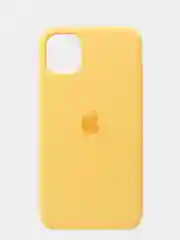 Желтый чехол Silicone Case для iPhone 11