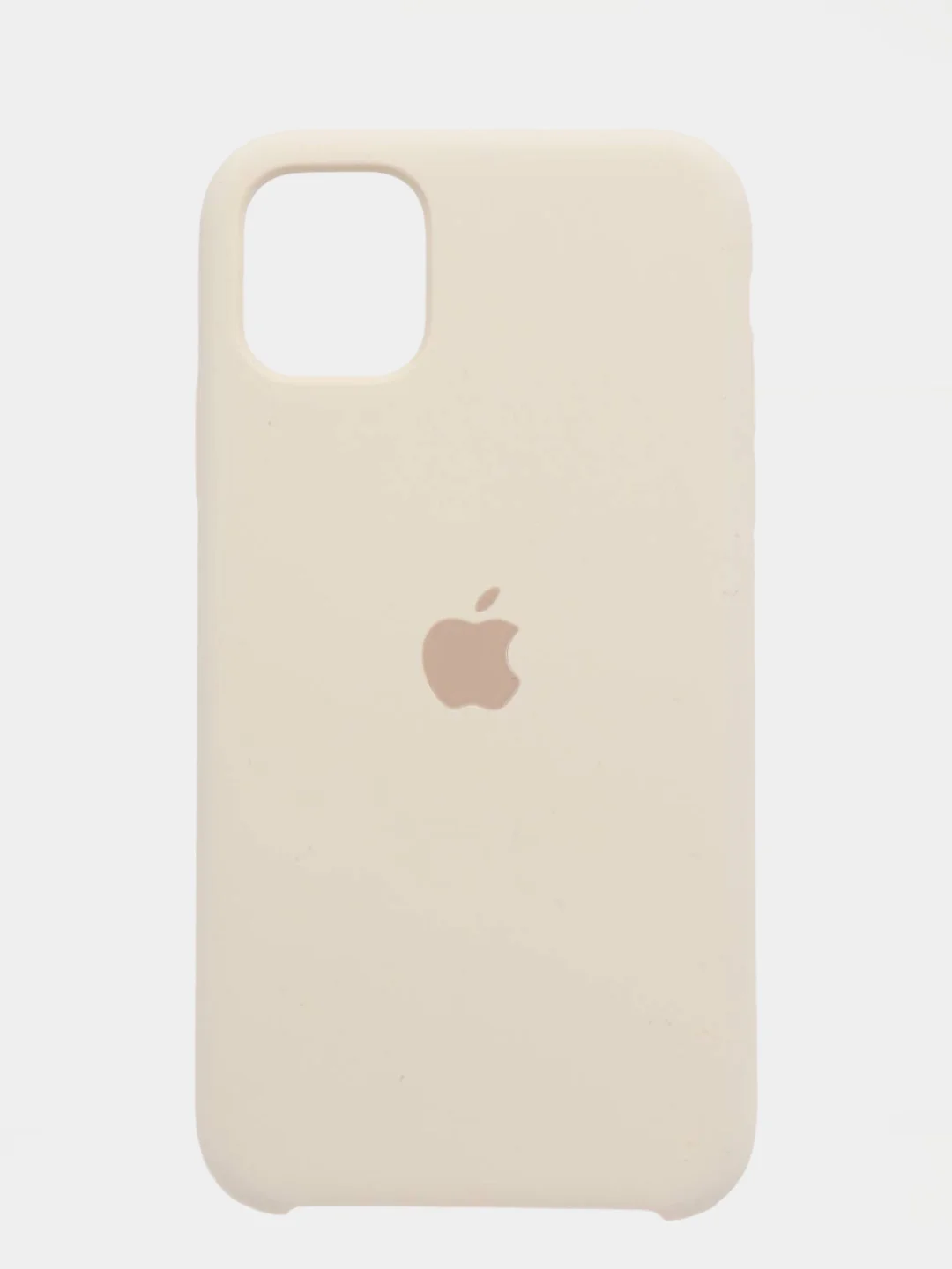 Бежевый чехол Silicone Case для iPhone 11