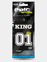 Синий картонный ароматизатор для авто "Dazzling"