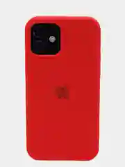 Красный чехол Silicone Case для iPhone 12, 12 pro