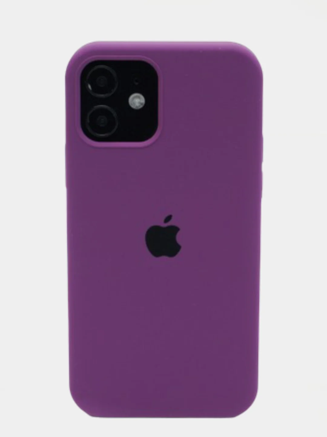 Фиолетовый чехол Silicone Case для iPhone 12, 12 pro