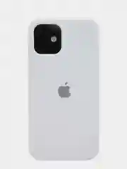 Белый чехол Silicone Case для iPhone 12, 12 pro