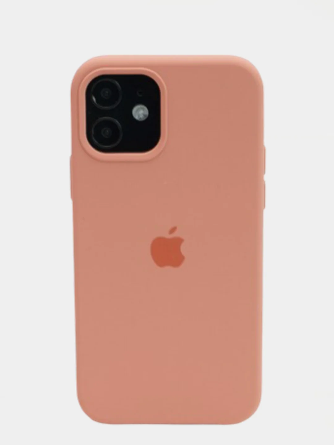 Коралловый меланж чехол Silicone Case для iPhone 12, 12 pro