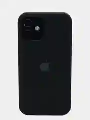 Черный чехол Silicone Case для iPhone 12 mini