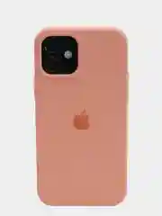 Коралловый меланж чехол Silicone Case для iPhone 12 mini