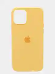 Желтый чехол Silicone Case для iPhone 12 Pro Max