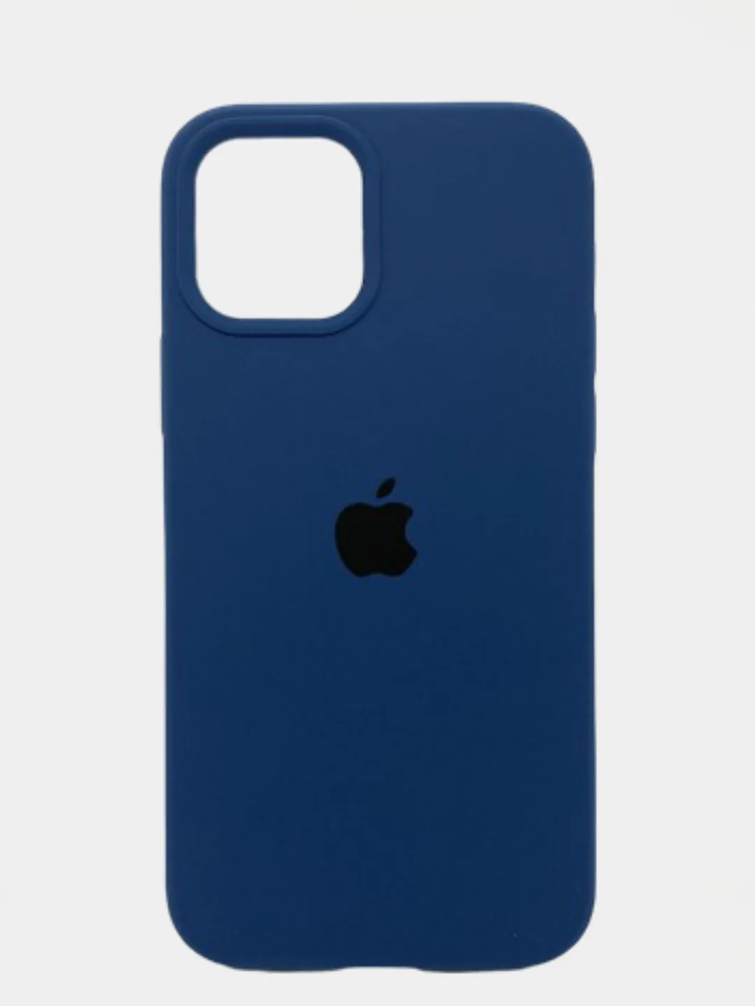 Темно-синий чехол Silicone Case для iPhone 12 Pro Max