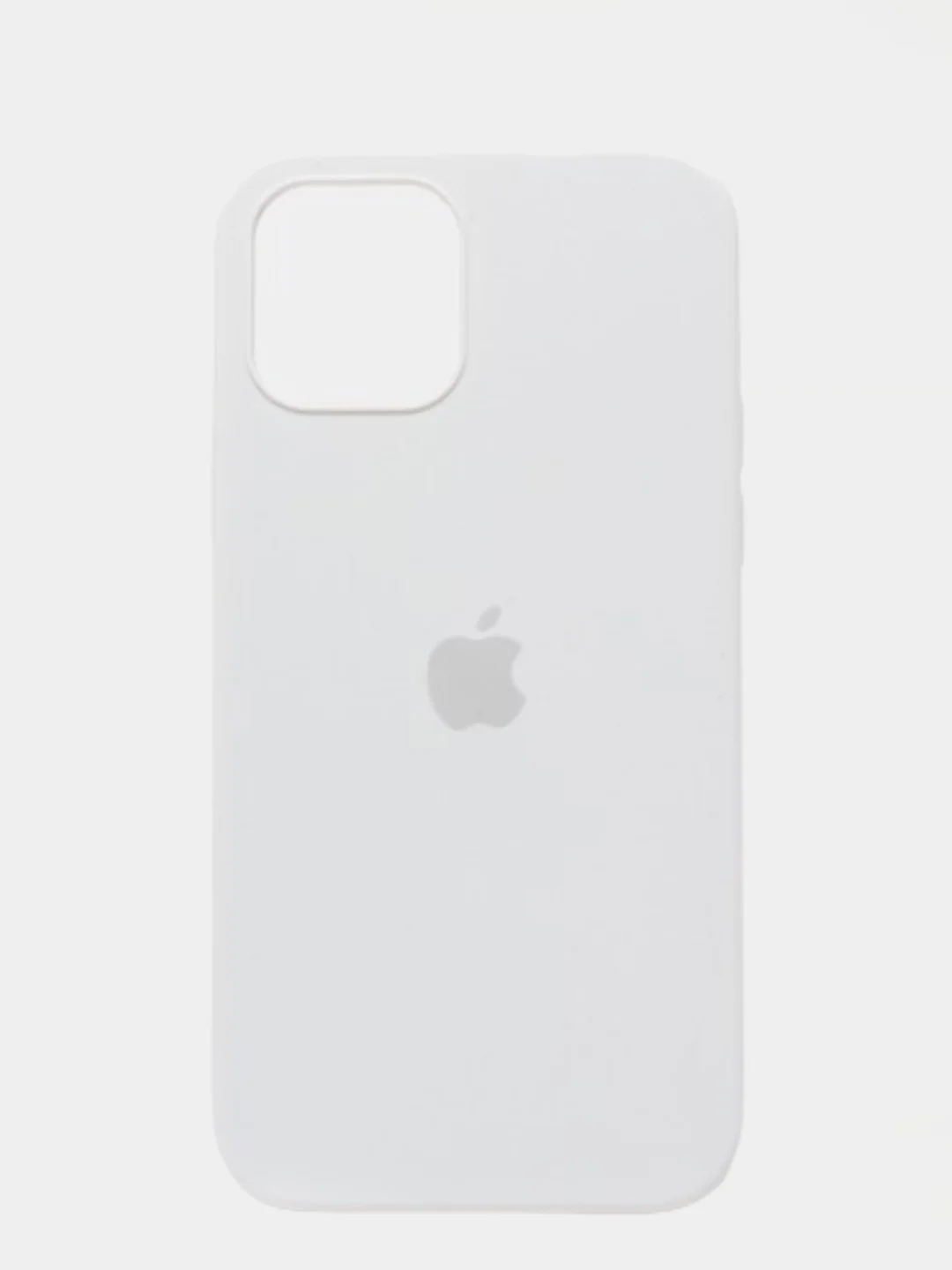 Белый чехол Silicone Case для iPhone 12 Pro Max