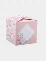 Конфетный коробка куб