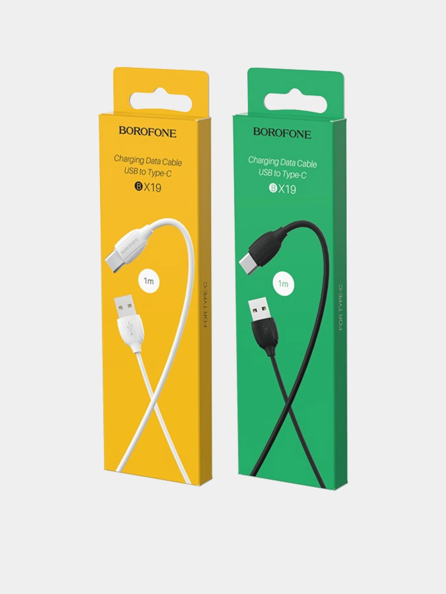 Кабель для зарядки телефона Borofone BX19 USB Type-C/microUSB/Lightning iphone андроид