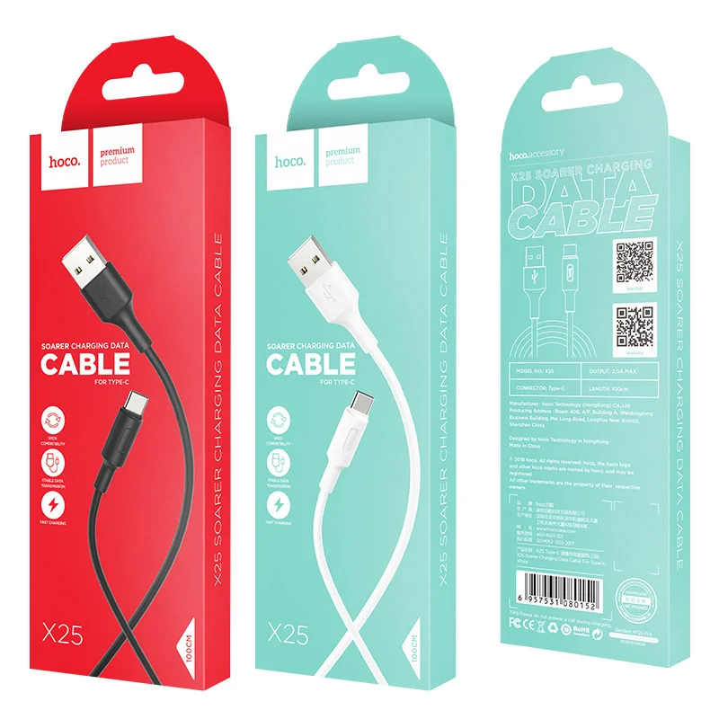 Кабель HOCO X25 USB to Micro-C 1m