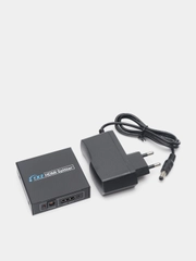 Hdmi разветвитель, разветвитель hdmi на 2 выхода, hdmi splitter, hdmi сплиттер, усилитель