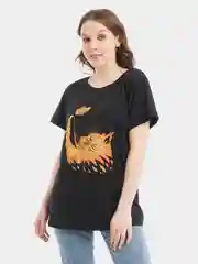 Футболка женская "Кошка с бабочкой"