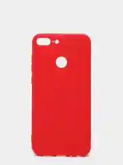 Красный чехол Honor 9 Lite силиконовый