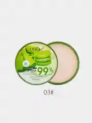 Белый пудра для лица с экстрактом алоэ Lideal Aloe