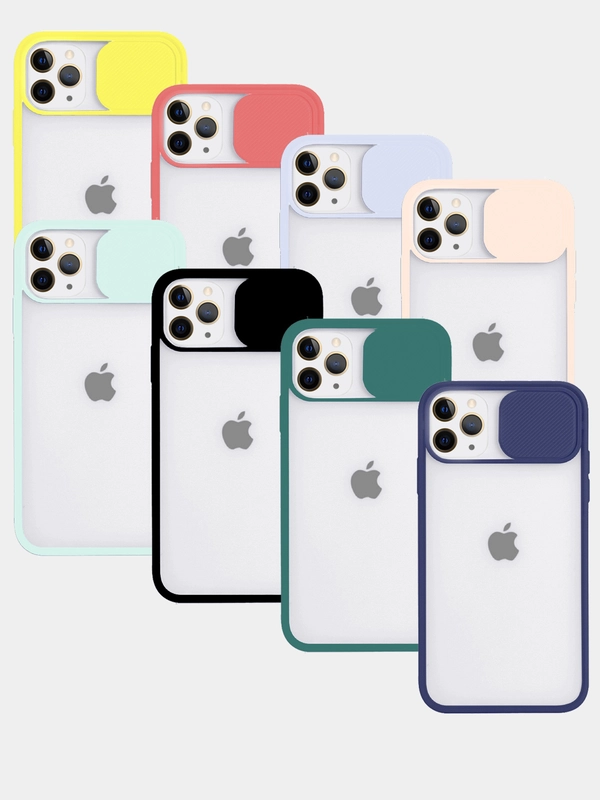 Чехол с защитой камеры для iPhone 11 PRO MAX   (Матовый Чехол)