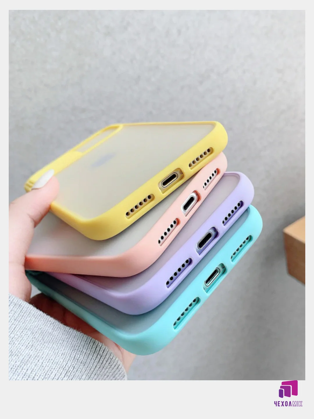 Чехол с защитой камеры для iPhone 11 PRO MAX (Матовый Чехол)