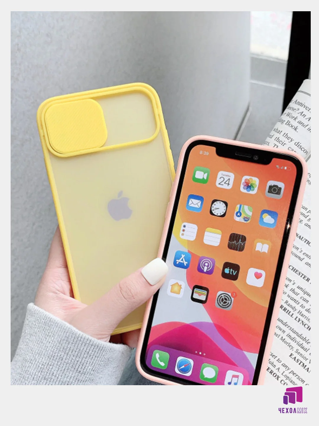 Чехол с защитой камеры для iPhone 11 PRO MAX (Матовый Чехол)