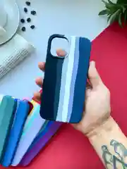 Чехол накладка Радужный для iPhone 7 8 SE2 7+ 8+ 11 12pro 12 12proMax 11 XR