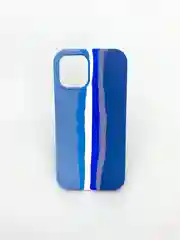 Синий чехол накладка Радужный для iPhone 7 8 SE2 7+ 8+ 11 12pro 12 12proMax 11 XR