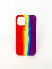 Красный чехол накладка Радужный для iPhone 7 8 SE2 7+ 8+ 11 12pro 12 12proMax 11 XR