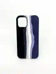 Черный чехол накладка Радужный для iPhone 7 8 SE2 7+ 8+ 11 12pro 12 12proMax 11 XR