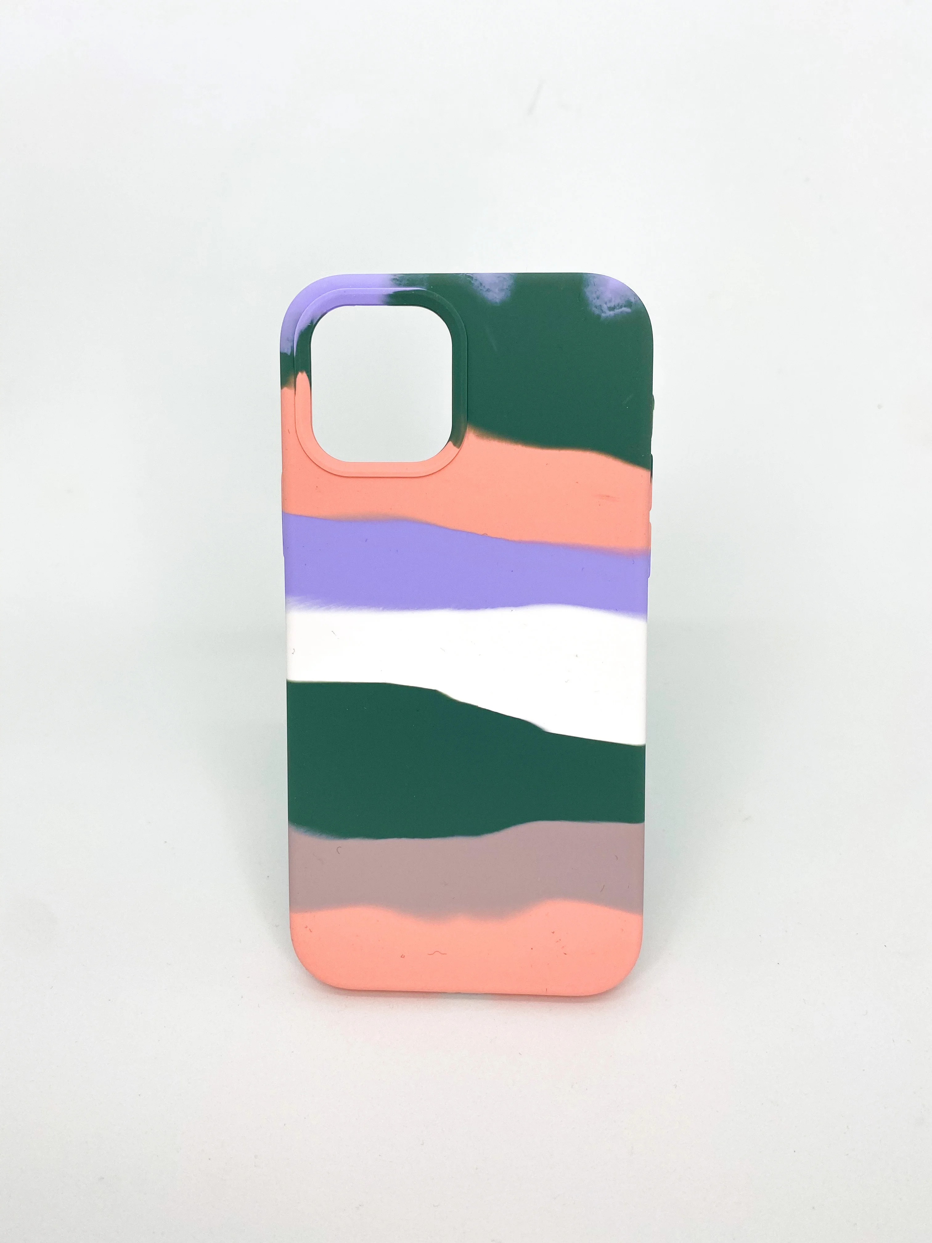Лавандовый чехол накладка Радужный для iPhone 7 8 SE2 7+ 8+ 11 12pro 12 12proMax 11 XR