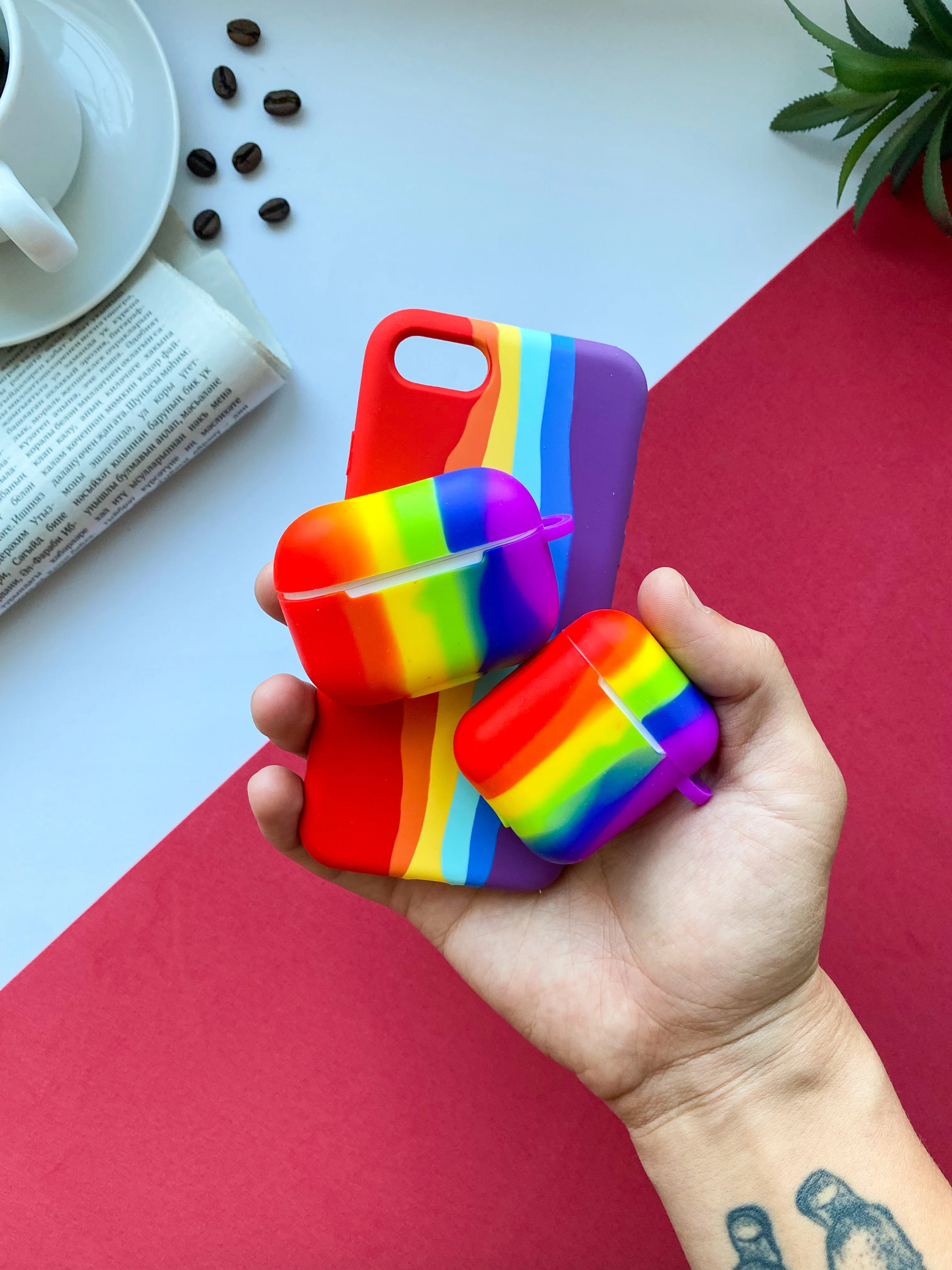Чехлы для Apple AirPods 1/2 Pro i11 i12 i9