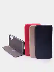Черный чехол-книжка для Samsung Galaxy A01 Core/A21S/M31S/A32/A41/A52/J2 Core, магнитный
