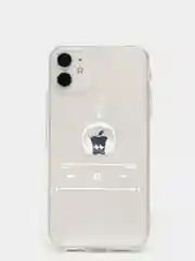 Белый силиконовый чехол для Айфон iPhone 11 Pro Max, чехол для Айфон с принтом